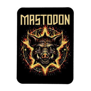 Magnet Flexible Feu de sanglier Mastodonte