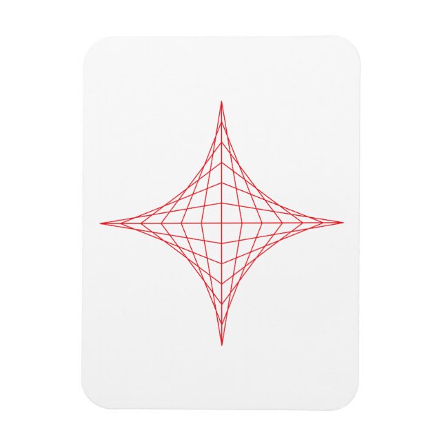 Magnet Flexible Feu (rouge) (Vertical)