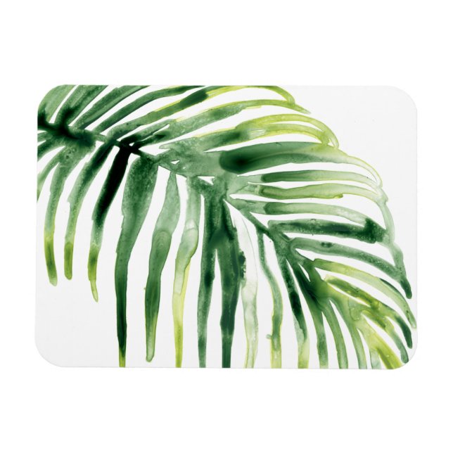 Magnet Flexible Feuille de bijou tropicale (Horizontal)