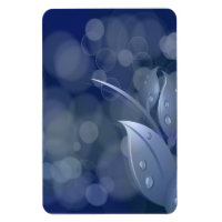 Feuille de Blue Bokeh