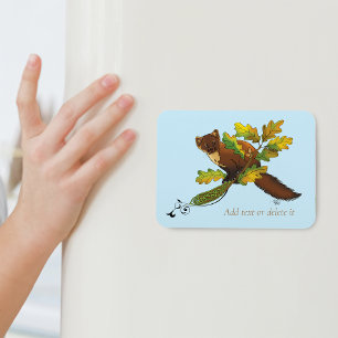 Magnet Flexible Feuilles d'automne de Pine Marten