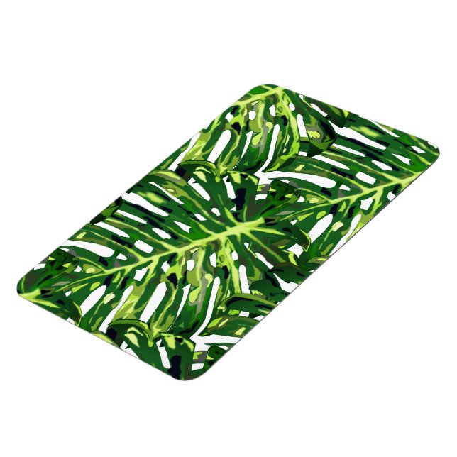Magnet Flexible Feuilles de Monstera Tropical (Côté Gauche)
