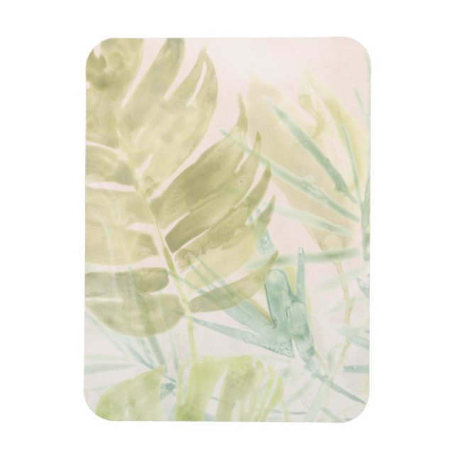 Magnet Flexible Feuilles tropicaux muets (Vertical)
