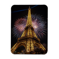 Feux d'artifice Paris Tour Eiffel Cafés Carte post