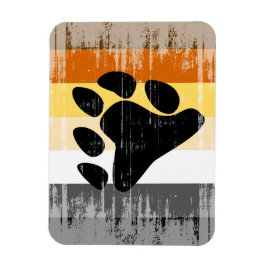 Magnet Flexible Fierté d'ours vintage
