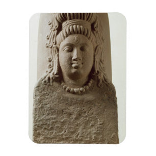 Magnet Flexible Figure d'Ekamukha Siva-Linga du temple à K