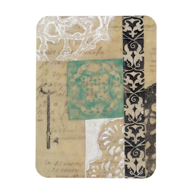 Magnet Flexible Filigree & Key II (Vertical)