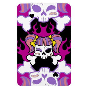 MAGNET FLEXIBLE FILLE DE GOTH