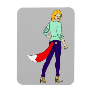 Magnet Flexible fille foy