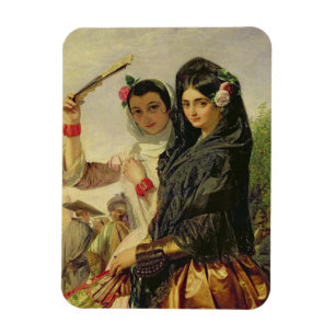 Magnet Flexible Filles d'Alhambra
