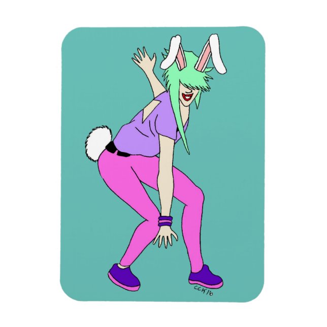 Magnet Flexible fillette (Vertical)