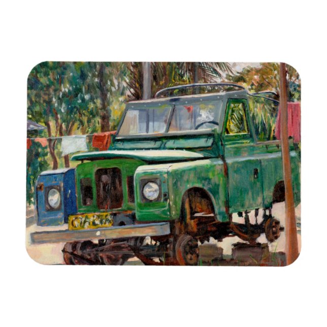 Magnet Flexible Fin 2006 du voyage (Horizontal)