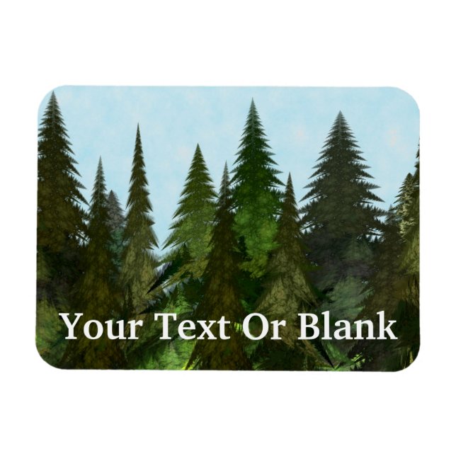 Magnet Flexible Firs fractaux (Horizontal)