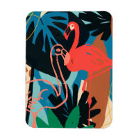 Flamant rose funky