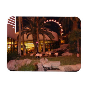 Magnet Flexible Flamants roses, aimant de photo de Las Vegas