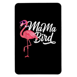 Magnet Flexible Flamingo Theme Birthday Gift - Mama Bird Flamingo