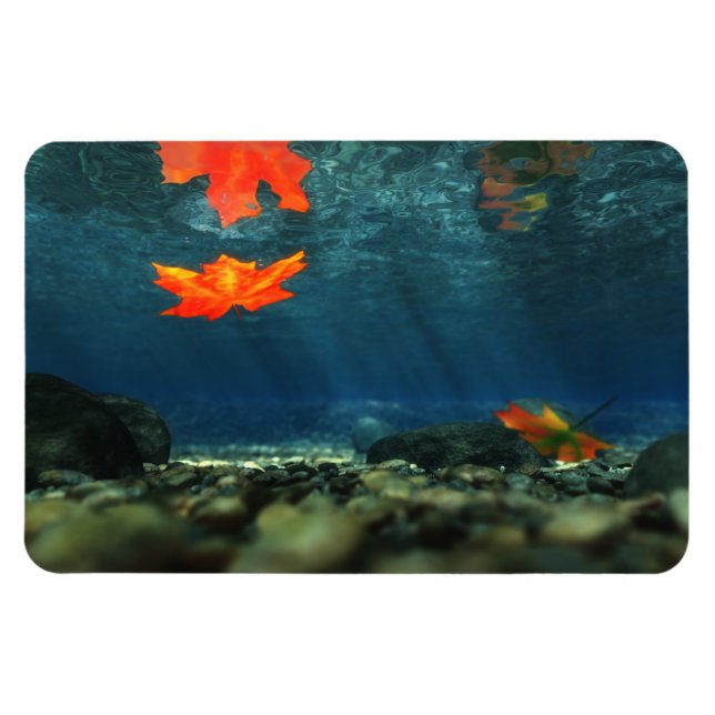 Magnet Flexible Flamme dans l'aimant flexible de l'eau (Horizontal)