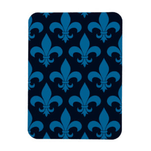 Magnet Flexible Fleur de lis Motif Classic