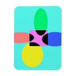 Magnet Flexible Fleur futuriste