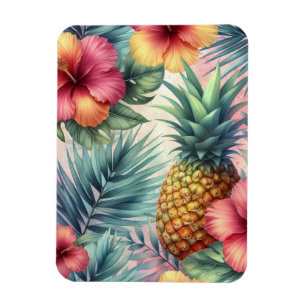 Magnet Flexible Fleur tropicale