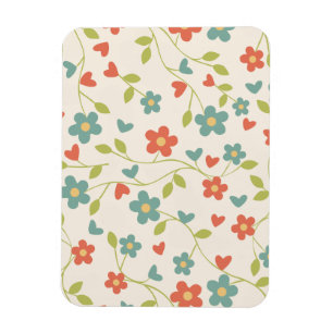 Magnet Flexible Fleurs de printemps mignonnes