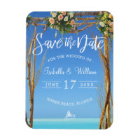 Flora Summer Beach Wedding Gate Gate Enregistrer l