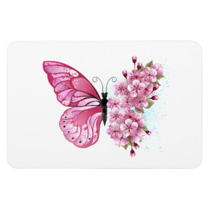 Magnet Flexible Flower Butterfly