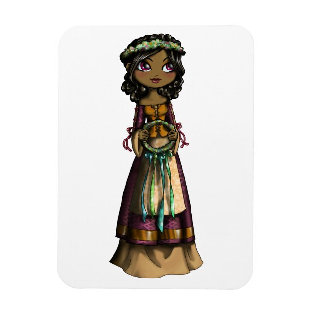 Magnet Flexible Flower Maiden (Vertical)