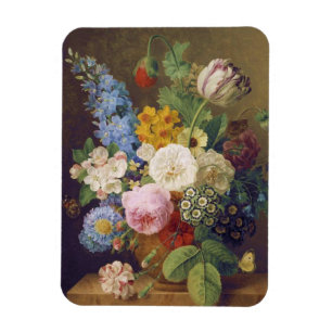 Magnet Flexible Flower Still Life by Jean Ulrich Tournier
