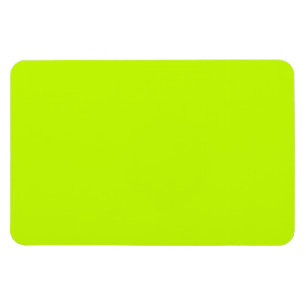Magnet Flexible Fluorescent Lime Vert Néon Jaune Personnalisé