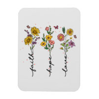 Foi, Espoir, Amour - Floral Inspirationnel
