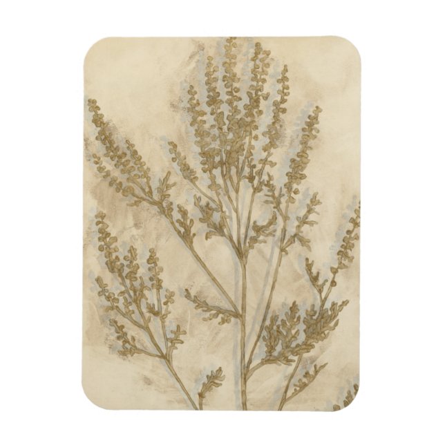 Magnet Flexible Foliage doré II (Vertical)