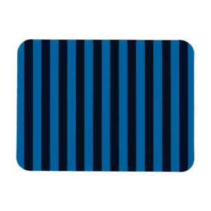 Magnet Flexible Fond à rayures verticales bleues Personnalisez cec