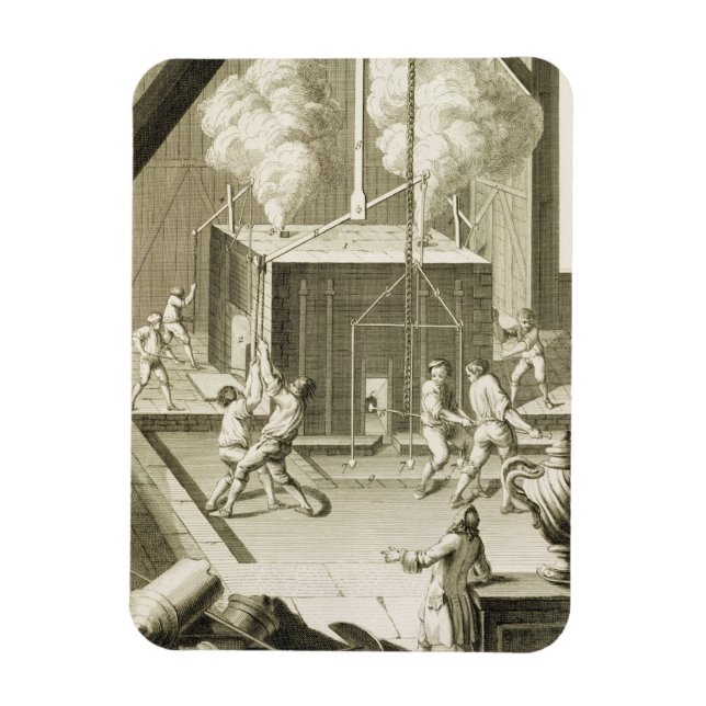 Magnet Flexible Fonderie d'un sculpteur, de l'"Encyclopedie des S (Vertical)