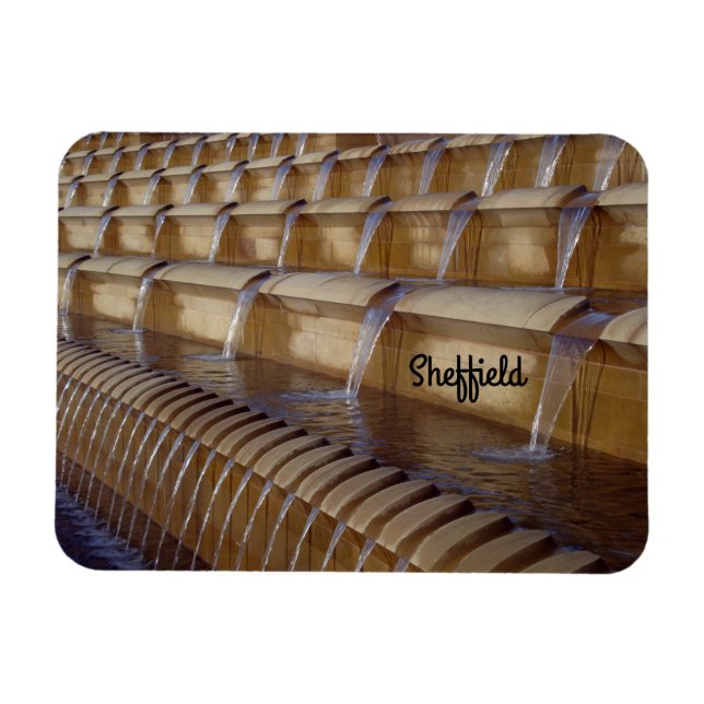 Magnet Flexible Fontaines de Sheffield (Horizontal)