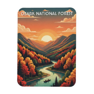 Magnet Flexible Forêt nationale d'Ozark Arkansas