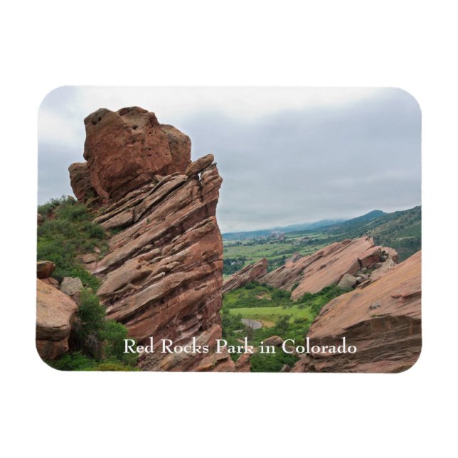 Magnet Flexible Formations et gammes de roches autour des rochers  (Horizontal)