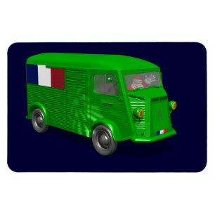 Magnet Flexible Fourgonnette Citroen Type H