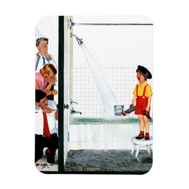 Magnet Flexible Foverflowing tub (Vertical)