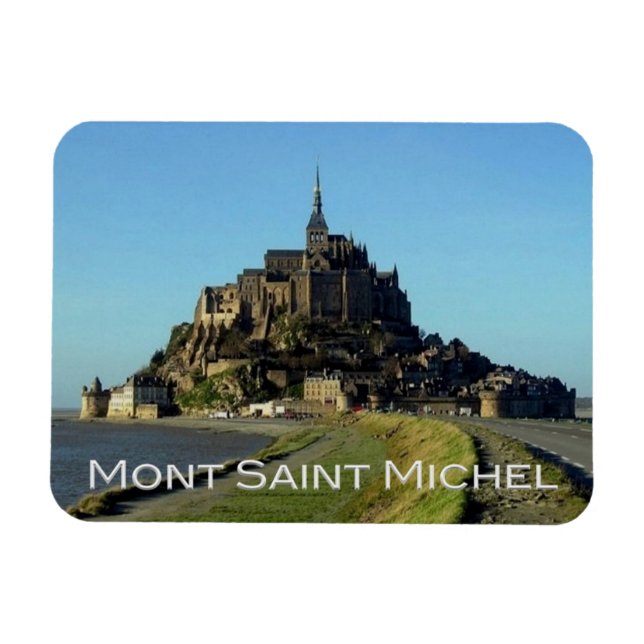 Magnet Flexible FR France - Normandie - Mont Saint Michel - (Horizontal)