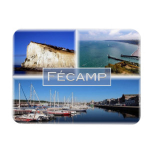 Magnet Flexible FR France - Normandy -  Fécamp - Harbour -