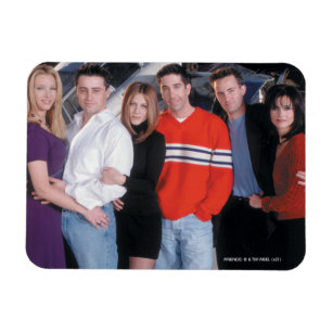 Magnet Flexible FRIENDS™ Couples en vêtements décontractés