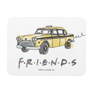 Magnet Flexible FRIENDS™   Taxi Cab