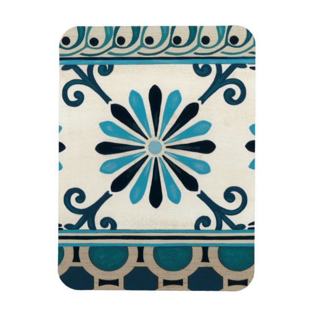 Magnet Flexible Frise Indigo II non embellie (Vertical)