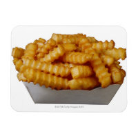 frites frites coupées au crin