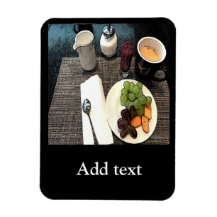 Magnet Flexible Fruits et café
