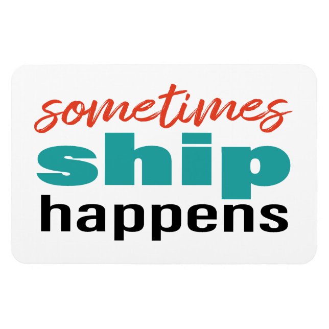 Magnet Flexible Funny Cruise Ship (Horizontal)