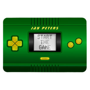 Magnet Flexible Funny faux jeu console rétro