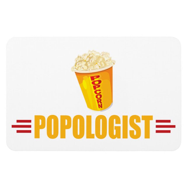 Magnet Flexible Funny Popcorn (Horizontal)