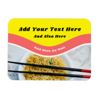 Funny Ramen Noodles paquet message personnalisé